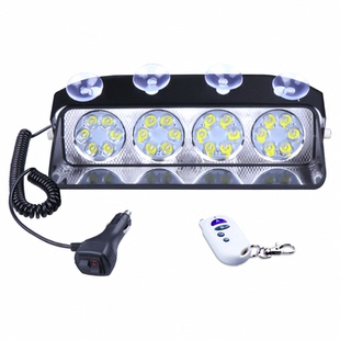 专用远光狗反击灯 开道爆闪灯治远光克星LED强光警示灯车内装饰灯