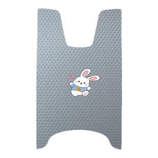 金箭金刚PLUS750电动车丝圈耐脏脚垫橡胶皮革电瓶车脚踏皮