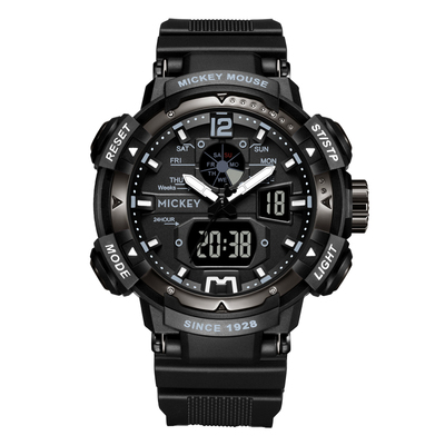 迪士尼手表男款学生防水电子表