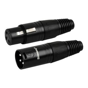 soundking音王C11-12卡侬公母插头三芯话筒卡农头专业XLR转接头