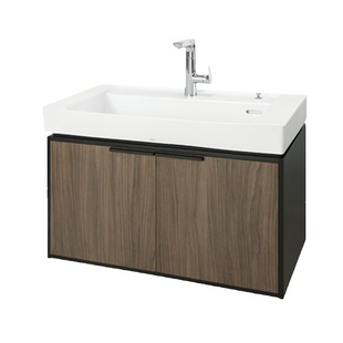 TOTO浴室柜陶瓷一体盆LBEA060/80/90/100cm洗手洗脸宠物盆(06-D)