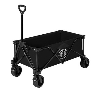 BLACKDOG黑狗户外露营车手推车营地车拖车野餐野营摆摊搬运折叠车