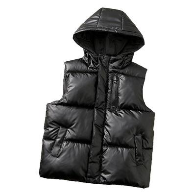 儿童加厚免洗秋冬马甲黑色外穿