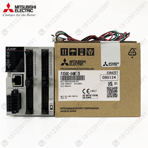 议价Mitsubishi PLC/三菱可编程控制器 FX5UC-64MT/D 带4轴 以太