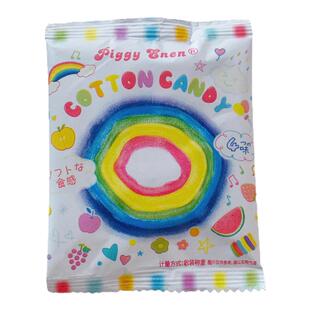 小猪恩恩彩虹棉花糖网红充气糖果儿童零食热卖婚礼喜糖500g约36包