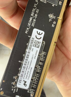 【请询价】50条镁光DDR416G3200内存条实物图拍摄标签