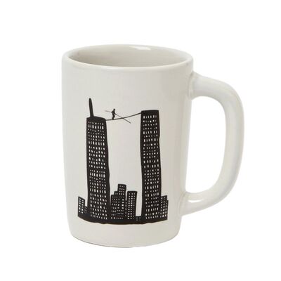 FISHS EDDY 马克杯新款创意印花简约家用便携情侣水杯950625