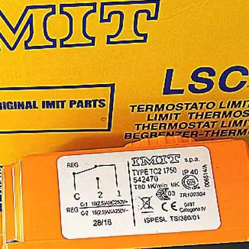 议价意大利依米特IMIT可调温度控制器 TC2 1750 542470 0-90度温