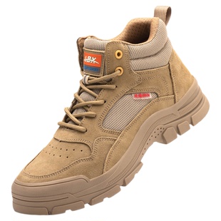 劳保鞋男士钢包头轻便软底透气舒适防臭工作鞋防砸防刺穿安全老保