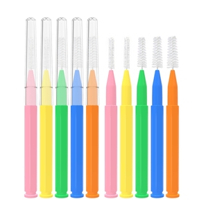 I型牙缝刷正畸齿间刷托槽牙套清洁牙周炎护理直专用软毛间隙牙刷