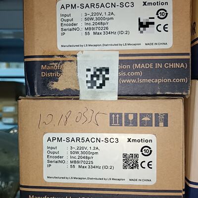 议价LS伺服电机APM-SAR5ACN-SC3 50W 30