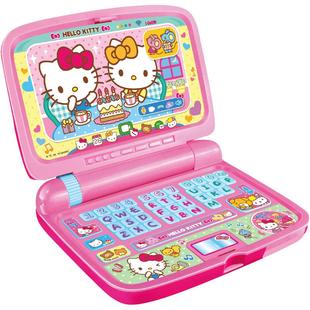 Sanrio凯蒂猫三丽鸥儿童电脑玩具触屏仿真手提电话笔记本女孩宝宝
