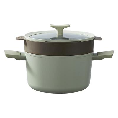 贝高福不粘汤锅厨房家用蒸架蒸锅