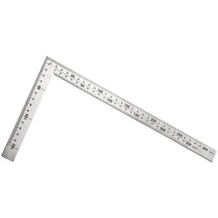 不锈钢高精度水平三角尺角度测量90度直角尺木工尺多功能测量钢尺