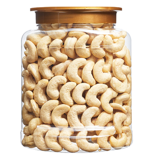 原味大腰果仁500g越南生腰果散装烘焙熟干果坚果年货孕妇零食批发