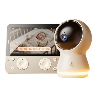 监控婴儿看护器手机远程儿童家用哭声监测遮脸老人无线智能摄像头