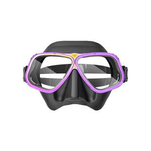 Apollo阿波罗同款自由潜大神面镜高清防水深潜铝合金框潜水镜近视