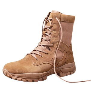 新式魔改全掌碳板作战靴男超轻作战训靴高帮沙漠训练靴户外登山靴