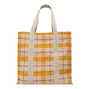 ISABEL MARANT RUSTY经典格纹手提包女