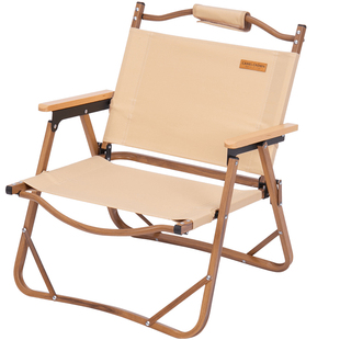 户外折叠椅便携式露营靠背躺椅野外野营钓鱼凳子导演椅子克米特椅