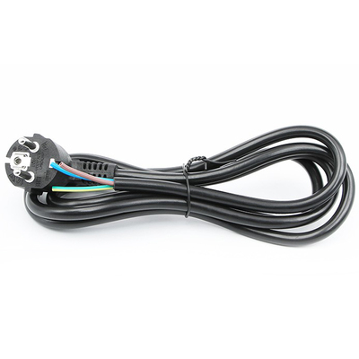 欧标德国三插头纯铜VDE电源线16A