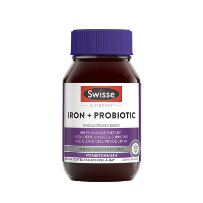 Swisse补铁益生菌30粒