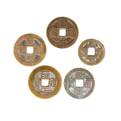 入户门压门槛五帝钱门对门挂件