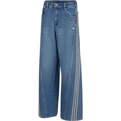 滔搏adidas阿迪达斯三叶草女子DENIM W牛仔裤运动休闲长裤JN0726