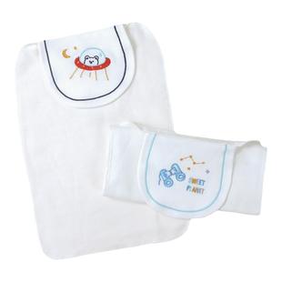 男女孩婴儿童纯棉纱布吸汗巾春秋夏四季加大幼儿园宝宝隔汗垫背巾