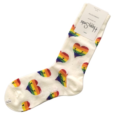 HappySocks袜子女多巴胺彩色潮袜