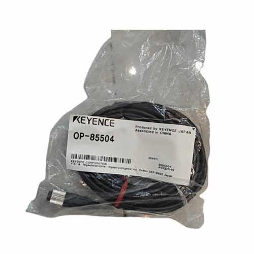 议价OP-85504：基恩士KEYENC光电传感器 连接器电缆 M12直型 5m P