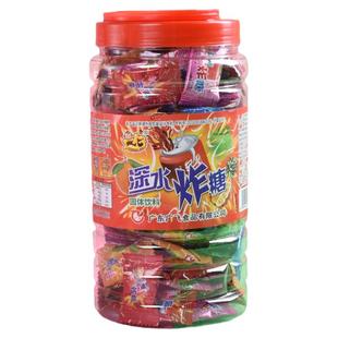 深水炸弹糖深水炸糖固体泡腾片草莓味汽水糖童年糖果8090怀旧零食