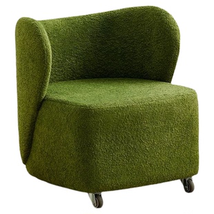 万向轮小凳子客厅家用高级感滑轮小板凳溜溜沙发凳换鞋靠背小椅子