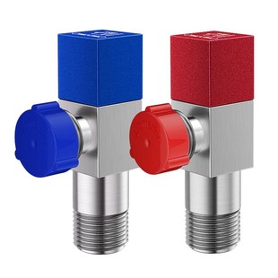 潜水艇角阀全铜大流量开关通用冷热水三角阀家用马桶止逆阀防返水