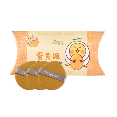 粉扑气垫粉底液专用菠萝蛋黄派干湿两用不吃粉超软粉饼散粉美妆蛋