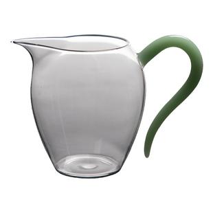 茶具公道杯玻璃茶海家用分茶器月牙高端高硼硅加厚高颜值单个泡茶