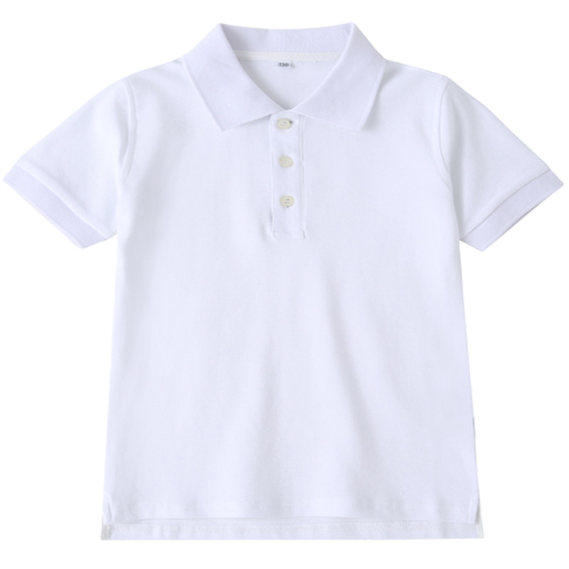 中小学生校服套装英伦白色短袖