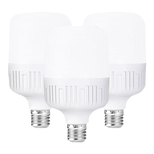 e27螺口灯泡led节能灯卡口白光家用超亮工厂照明电灯20瓦50W100W