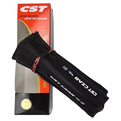 正新CST公路车c1406 700C外胎 25 28黄边公路自行车车胎死飞车轮