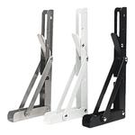 304不锈钢墙上活动可折叠三角支架支撑架层板托置物架免打孔支架