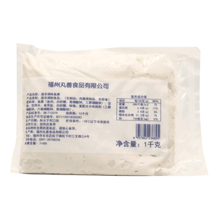 丸善 日式冷冻鱼泥鱼糜1kg业务装 日料餐厅鱼糕鱼丸鱼滑火锅原料