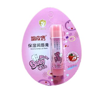 【发3支】调皮宝保湿润唇膏5g 嘴唇干裂嫩唇儿童苹果香橙草莓滋润