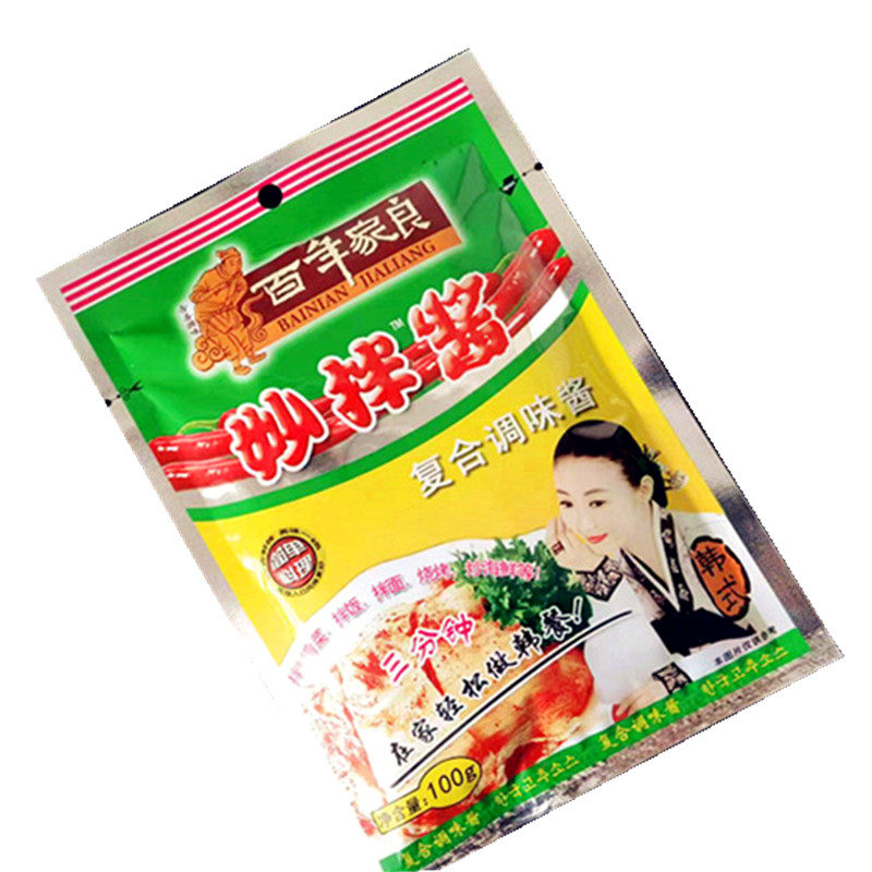 百年家良妙拌酱韩式辣椒酱拌饭酱