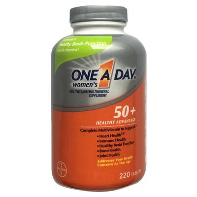 现货27.02/美国Bayer拜耳One A Day50岁+女性复合维生素中老年