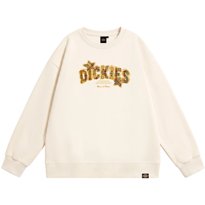 Dickies韩系宽松圆领卫衣女款