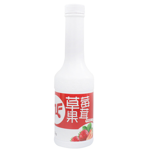 MF蜜粉儿奶茶店用草莓啵啵草莓果茸水果茶草莓浓缩果汁果酱1.2KG