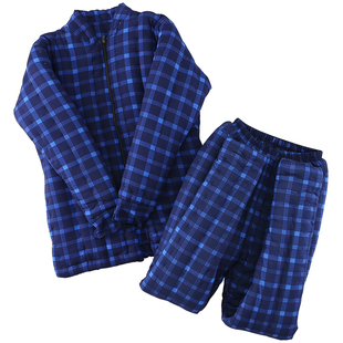 纯手工棉花棉衣棉裤套装男士冬季成人加厚宽松老年人保暖爸爸棉袄