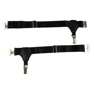 小腿夹吊带袜扣防滑腿环袜夹固定袜子朋克防掉大腿绑带jk腿链配饰