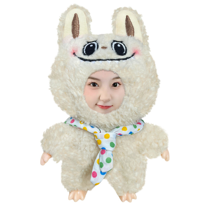 3D人脸玩偶diy公仔礼物挂件