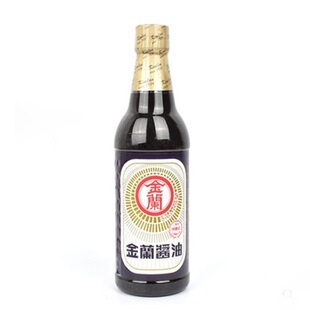 一份2瓶正品中国台湾金兰纯酿造酱油590ml金兰酱油膏厨房调味料